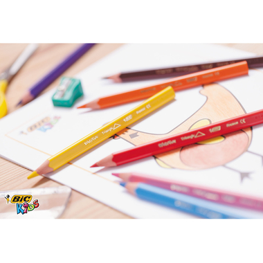 BIC Kids Farbstifte Evolution 82973511 12 Stück