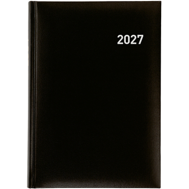 BIELLA Agenda Manager 2027 806511020027U 1S/2P nero ML 14.5x20.5cm