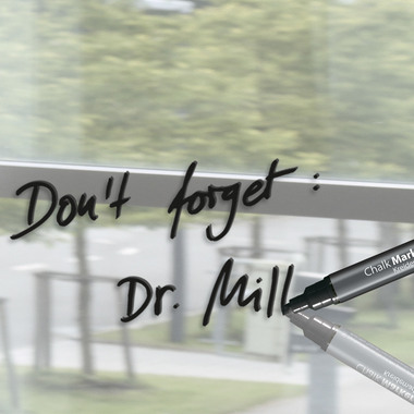 SIGEL Glas-Magnetboard GL275 Spiegel 480x480x15mm