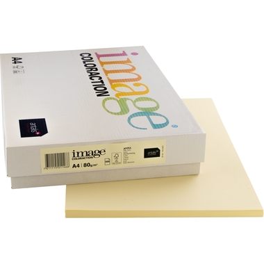 IMAGE COLORACTION Kopierpapier Atoll A4 294337 80g, elfenbein 500 Blatt