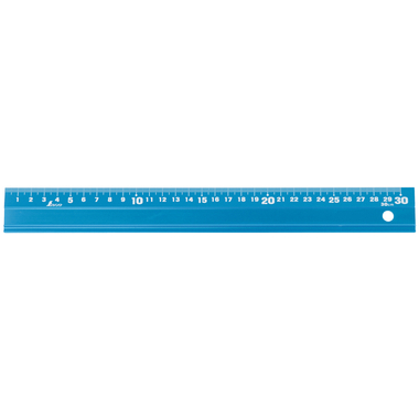 NT Règle Alu 30cm 65415 bleu