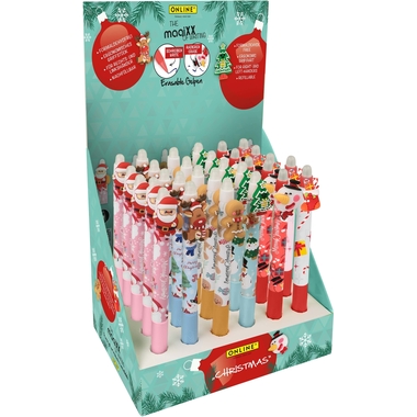 ONLINE Gelschreiber magiXX Christmas 35436/30 Display, assorté 30 pièces