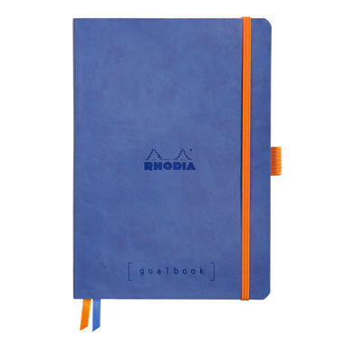 RHODIA Taccuino Goalbook SC A5 117577C saphirblau, punti 120 fogli