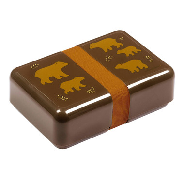 ALLC Lunchbox Ours SBBEBR48 brun 18x6x12cm
