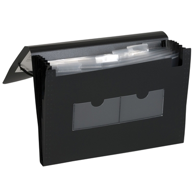 DUFCO Expanding File A4 51500.03691 schwarz 6 Fächer