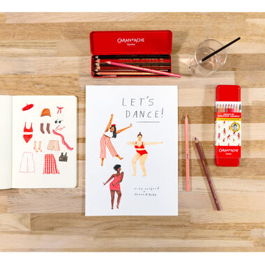 CARAN D'ACHE Kreativ-Set Supracolor 3000.423 Nina Cosford 12 Stück