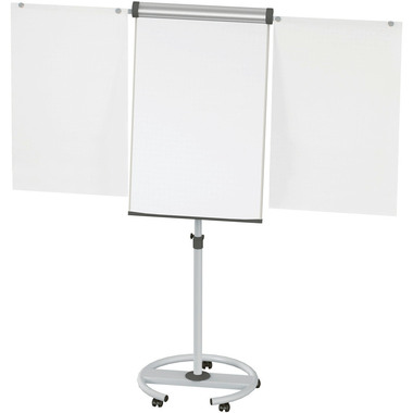 MAUL Flipchart MAULsolid 6372882 2 Papierhalter, Rundfuss