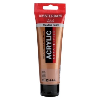 AMSTERDAM Peinture acrylique 120ml 17098112 bronze 811