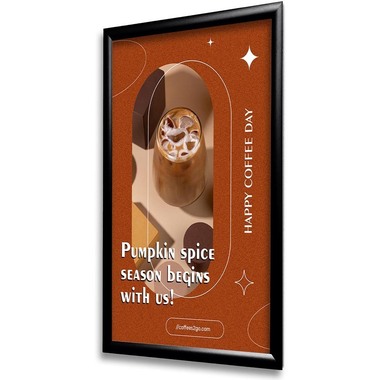 DEFLECTO Klapprahmen A4 SFA4B schwarz 28x35cm