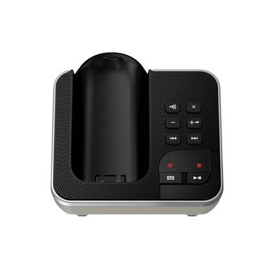 Panasonic Téléphone sans fil KX-TGD320SLW Noir/Argenté