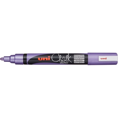 UNI-BALL Chalk Marker 1.8-2.5mm PWE-5M METALLIC VIOLET Metallic violet