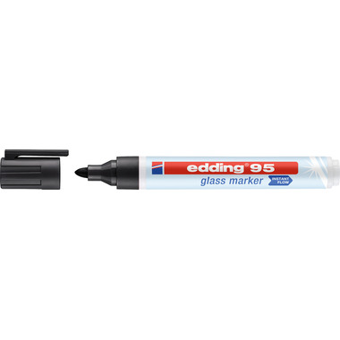 EDDING Glasmarker 95 95-001 schwarz