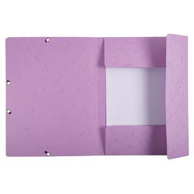 EXACOMPTA Pochette à élast. Aquarel A4 55535E malve