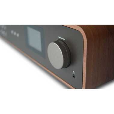 Pure Micro-HiFi System Classic Stereo Black/Walnut