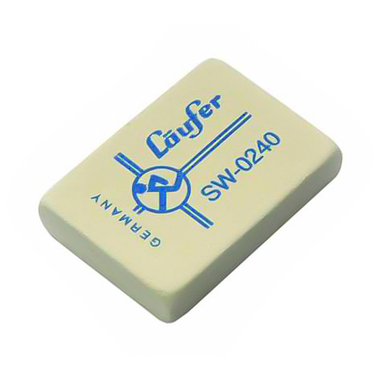 LÄUFER Gomme à effac. 02400 40x28x7,5mm