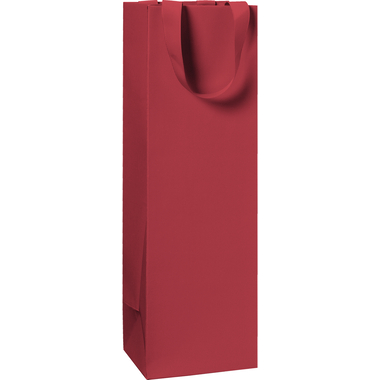 STEWO Sacchetto regalo One Colour 2546784296 rosso scuro 11x10.5x36cm