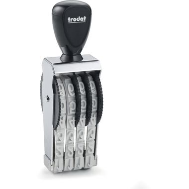 TRODAT Tampon nombres 15124 4 chiffres 12mm