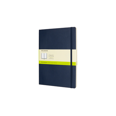 MOLESKINE Carnet XL 854788 en blanc,Soft Cover,sapphire