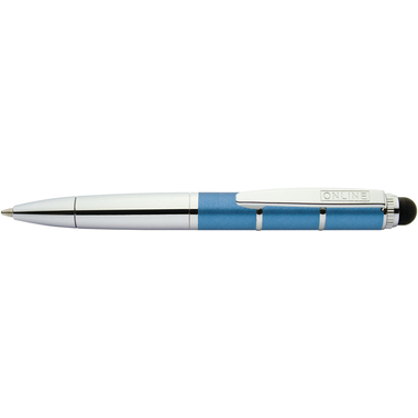 ONLINE Stylo à bille M 33656/3D Piccolo Metallic Blue