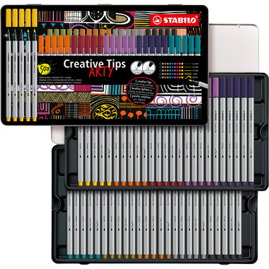 STABILO Set creativo Tips Arty 89/50-6-20 Urban 50 pezzi