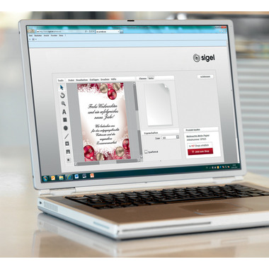SIGEL Carta design A4 DP041/W Motivo, 90g 100 fogli