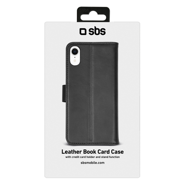 Etui en cuir véritable pour iPhone XR