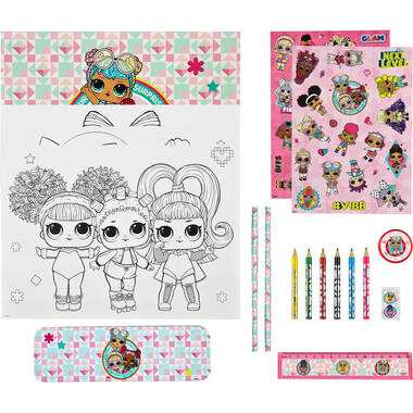 UNDERCOVER Sac pvc papeterie LOMO4055 LOL Surprise