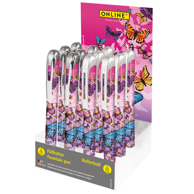 ONLINE Display College Scrittura 08400/12 Butterfly, assortiti 12 pcs.