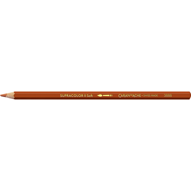 CARAN D'ACHE Matida col. Supracolor 3,8mm 3888.065 marrone-rosso