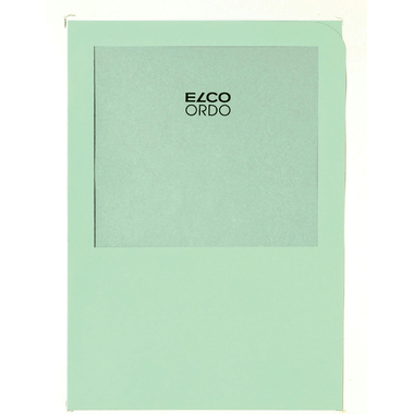 ELCO Dossier d'organ. Ordo A4 29464.61 transport, vert 100 pièces