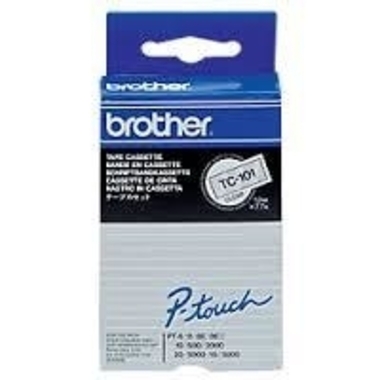 PTOUCH Nastro, plastific. nero/chiaro TC-101 PT-3000 12 mm