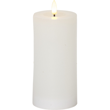 STAR TRADING LED Kerze Flamme Flow 17.5cm 12.061-42 1 weiss