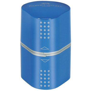 FABER-CASTELL Taille-crayon Grip 2001 183801 bleu/muron 10 pcs.