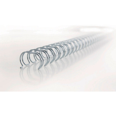 GBC Drahtbinderücken 14mm A4 RG810970 weiss, 34 Ringe 100 Stück