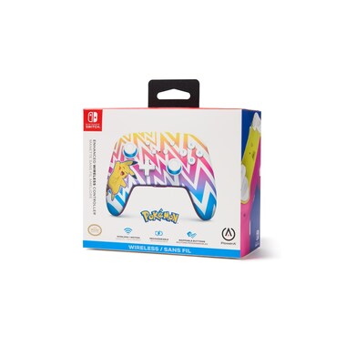 Power A Enhanced Wireless Controller Vibrant Pikachu