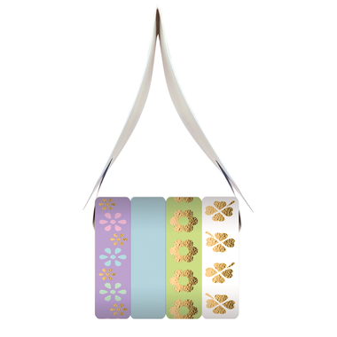 URSUS Masking Tapes Blumen/Klee 58850004 6,5mmx3,5mmx10m 4 Rollen