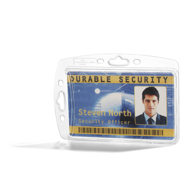 DURABLE Portadoc. p. tessera 54x85mm 890519 trasparente 10 pezzi