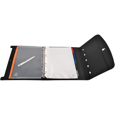 EXACOMPTA Racc. anelli Exashow 3cm 56034E 4 anelli nero A4 quer