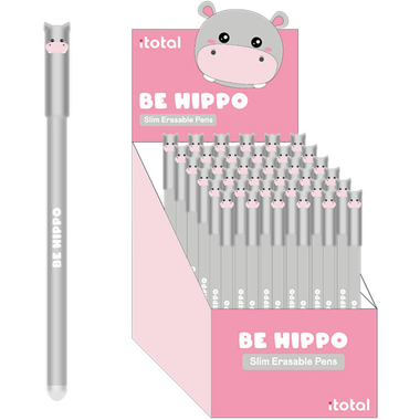 I-TOTAL Stylo Gel Hippo 0.5mm XL1873F bleu, corrigible