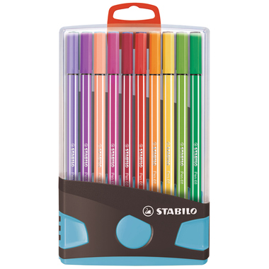 STABILO Penna Fibre Pen 68 1mm 6820-031-04 20 pezzi ass. ColorParade