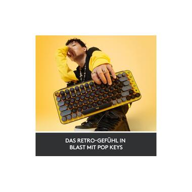 Logitech Keyboard POP Keys Blast Yellow