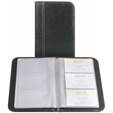 BREPOLS Visitenkartenalbum 26.3.0301 Palermo 144 schwarz