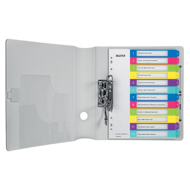 LEITZ Rubrica PP WOW A4+ 12440000 multicolor 1-12