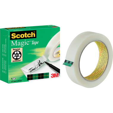 SCOTCH Magic Tape 810 25mmx66m 8102566K unsichtbar, refill