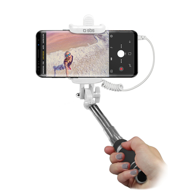 Selfie Stick mit Universal-Klinkenkabel 3,5 mm