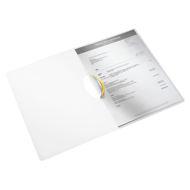 LEITZ Klemmhefter WOW ColorClip A4 4185-00-16 gelb 30 Blatt