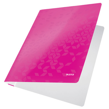 LEITZ Schnellhefter WOW A4 30010023 pink