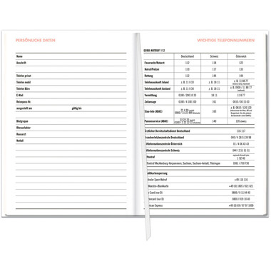 HEYE Lady Tagebuch/Kalender 2026 1410+26 1S/1P TE 15.2x21.5cm