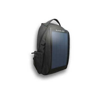 SunSlice Zenith – Solar Backpack – Black 8 W
