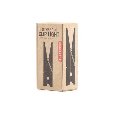 Kikkerland Liseuse Épingles à nourrice Hêtre